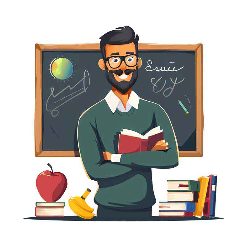 دانلود طرح معلم و تخته سیاه