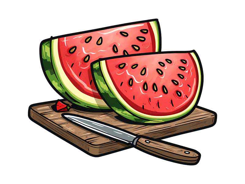 دانلود طرح دو قاچ هندوانه