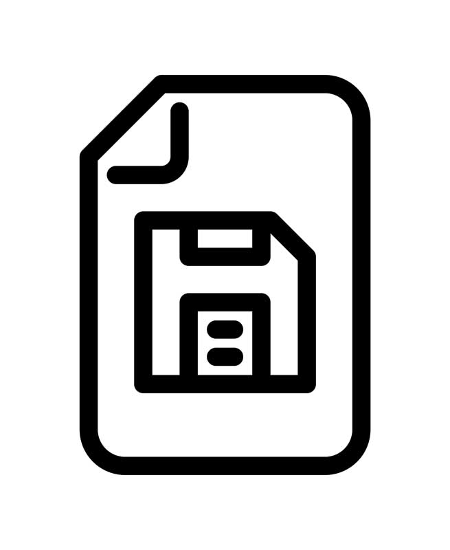 دانلود طرح آیکون فلاپی