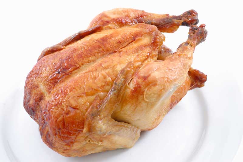 عکس لارج فرمت از مرغ سرخ شده