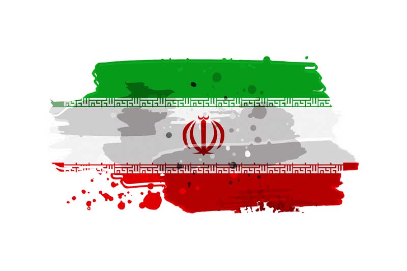 دانلود طرح پرچم با لکه های رنگی