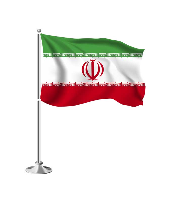 دانلود طرح پرچم رومیزی پایه استیل