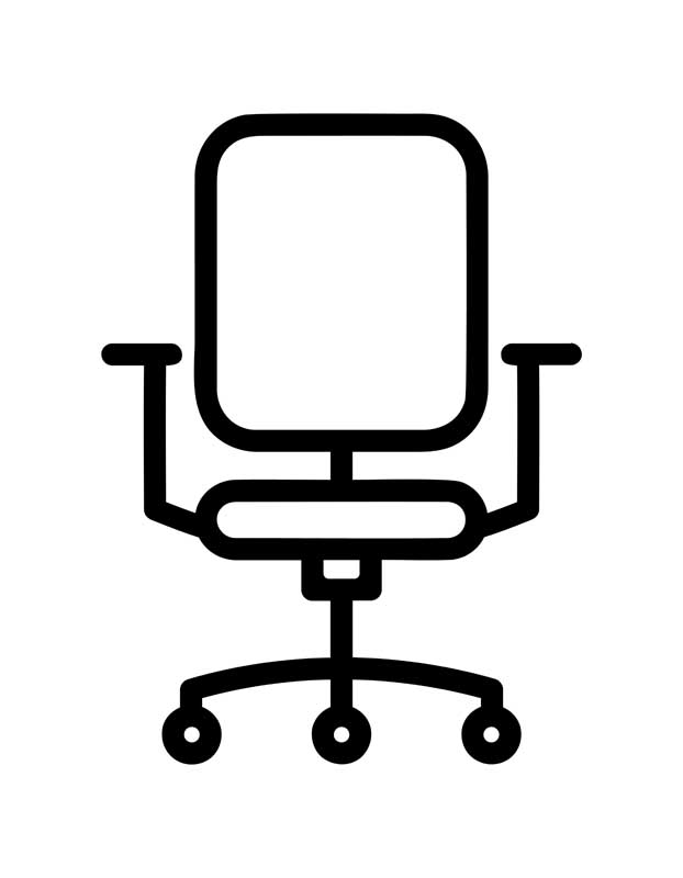 دانلود طرح آیکون صندلی