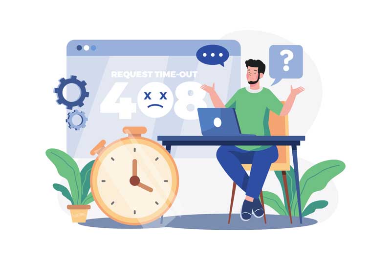 دانلود وکتور مفهومی ارور 408