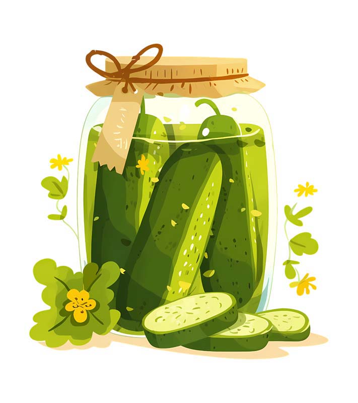 دانلود طرح شیشه خیارشور مخصوص