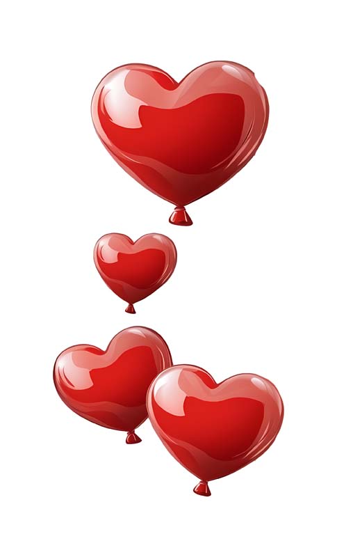 دانلود طرح قلب بادکنکی