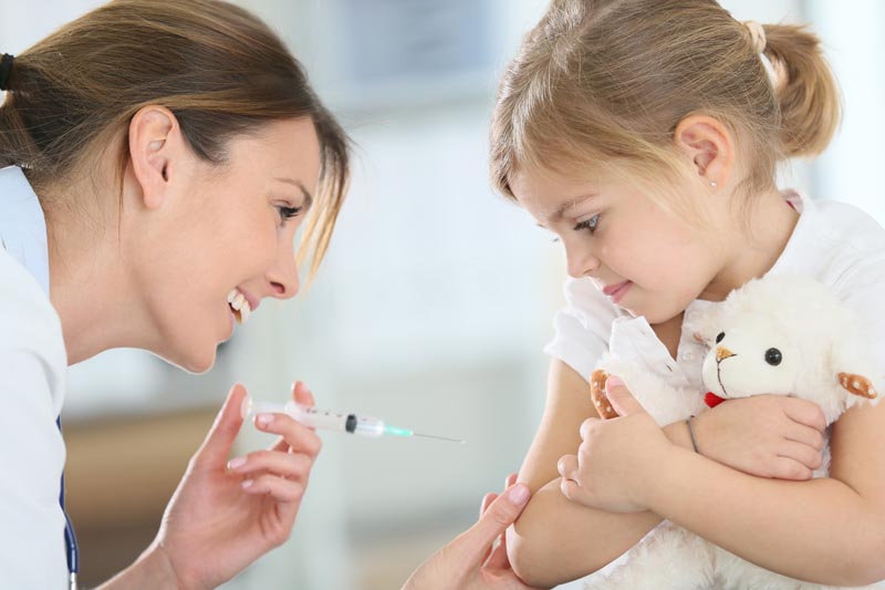 عکس لارج فرمت واکسن کودک