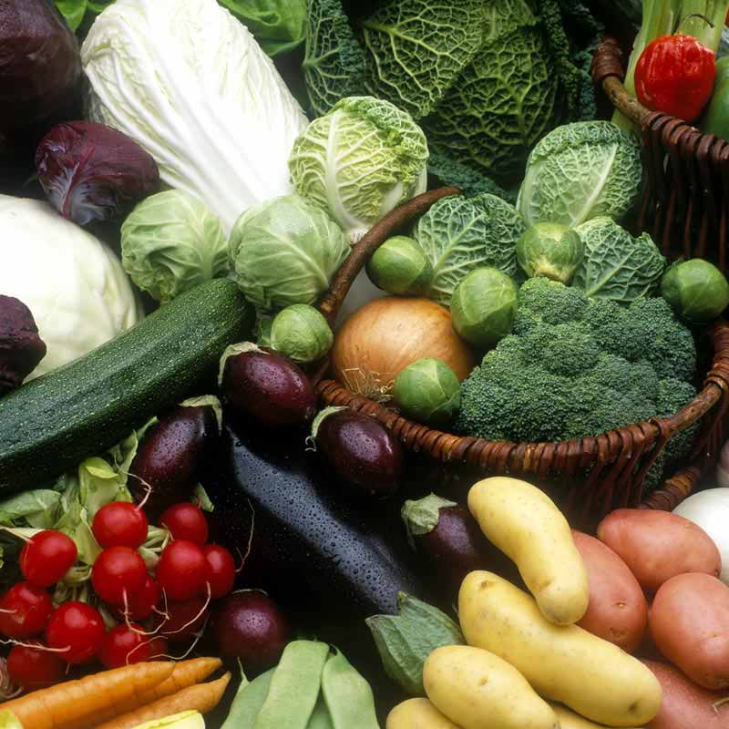 تصویر زیبا از صیفی جات تازه