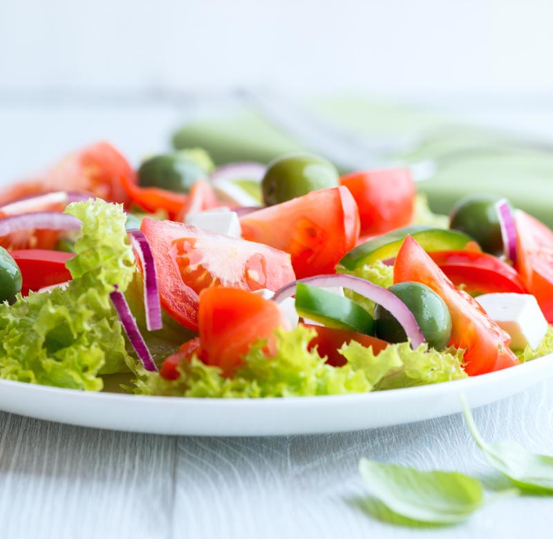 تصویر زیبا از بشقاب رژیمی
