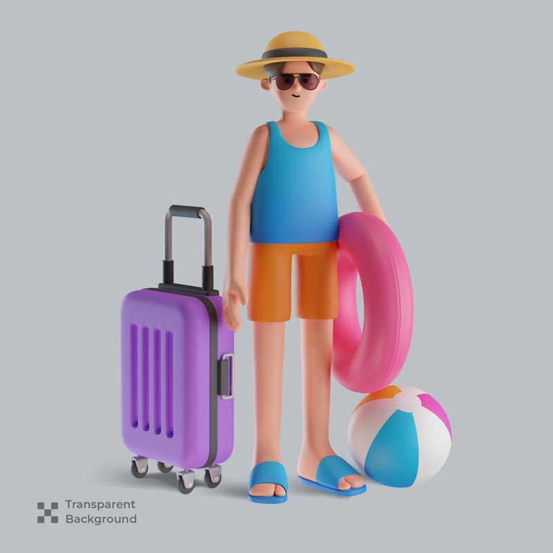 پس زمینه لایه باز مسافرت