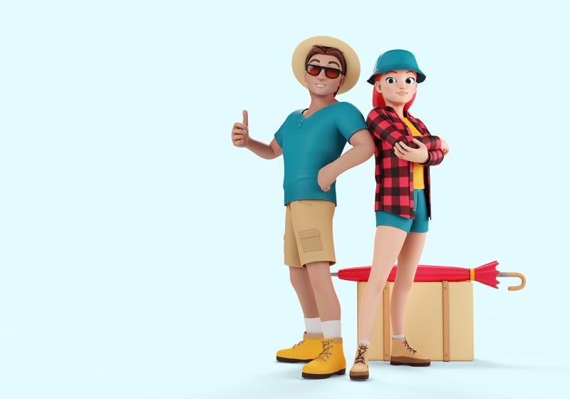 پس زمینه لایه باز سیر و سفر