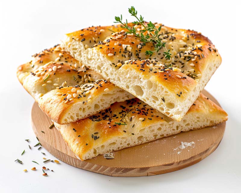عکس با کیفیت از نان بربری