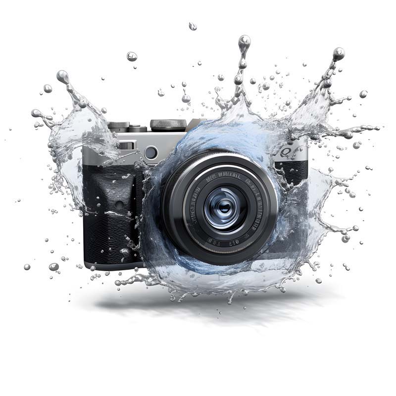 تصویر دوربین ضد آب