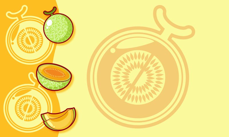 پس زمینه لایه باز گریپ فروت