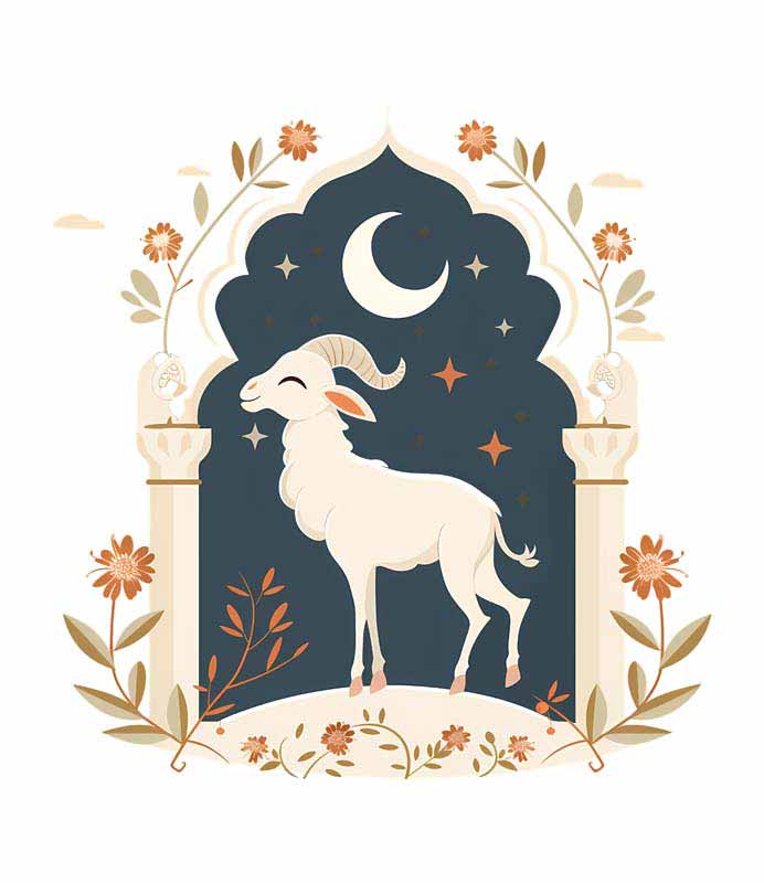 دانلود طرح گوسفند قربانی