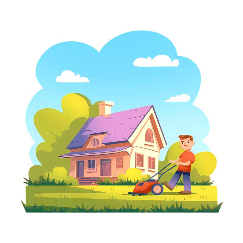 دانلود طرح چمن زنی