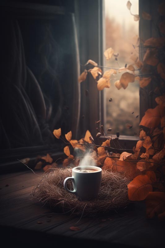 عکس زیبا از کاپوچینو روی خز