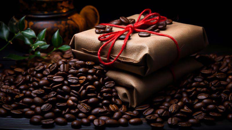 عکس زیبا از بسته بندی قهوه