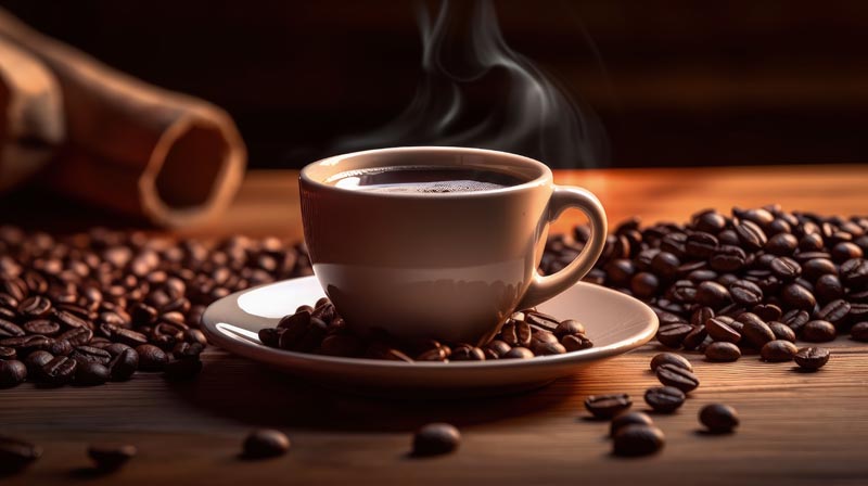 عکس زیبا از نوشیدنی قهوه