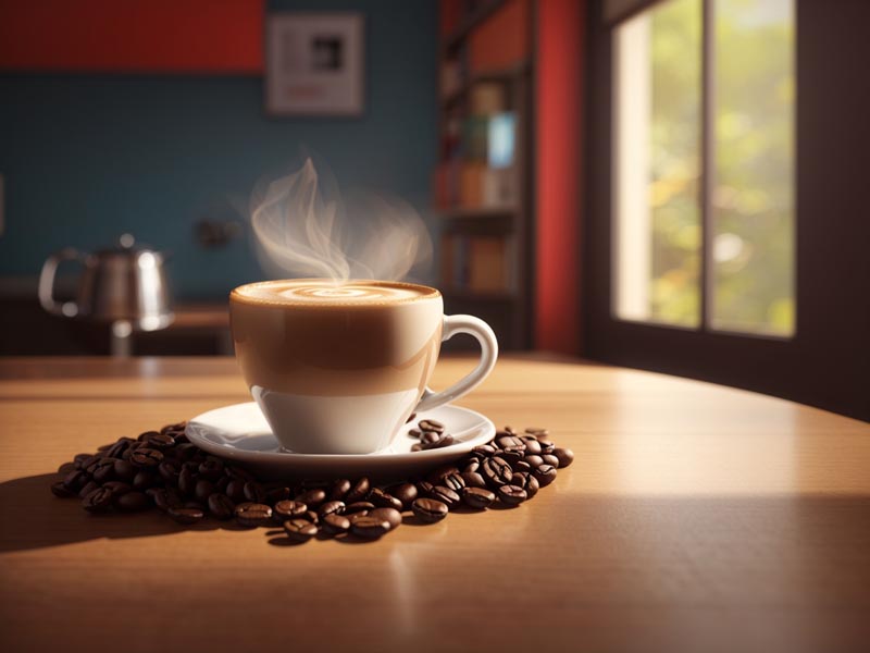 عکس زیبا از کاپوچینو و قهوه