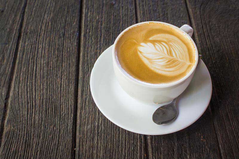 عکس زیبا از کاپوچینو برگی
