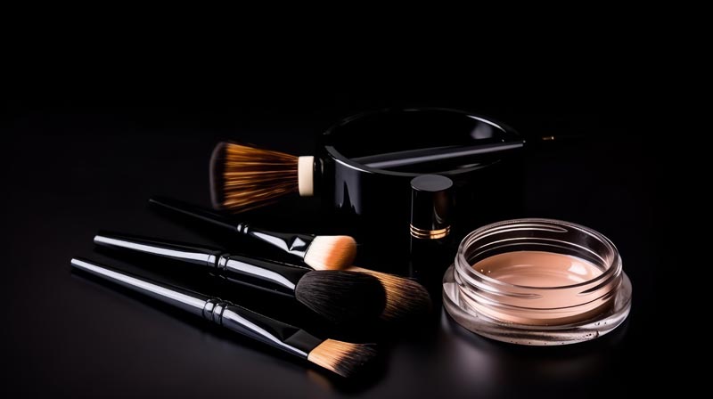 عکس لارج فرمت براش و سایه آرایشی