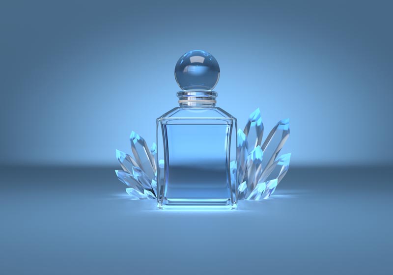 عکس لارج فرمت عطر طوسی