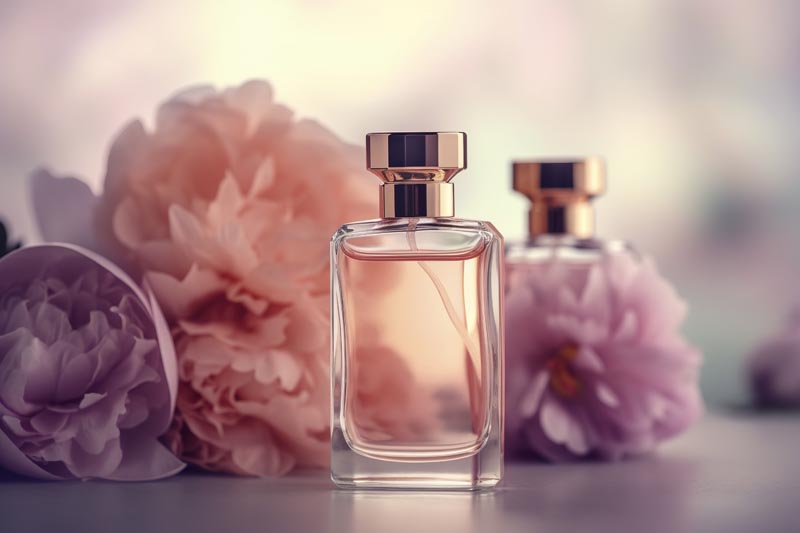 عکس لارج فرمت عطر کرمی