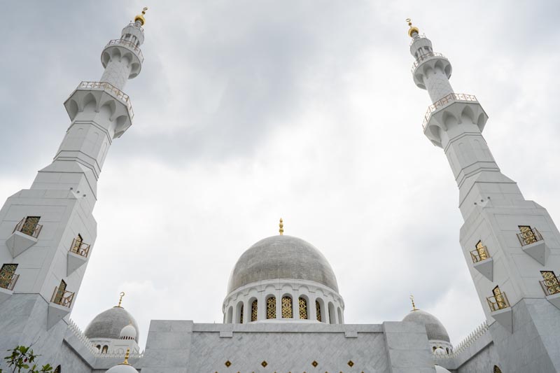 دانلود تصویر گنبد مسجد شیخ زاید امارات