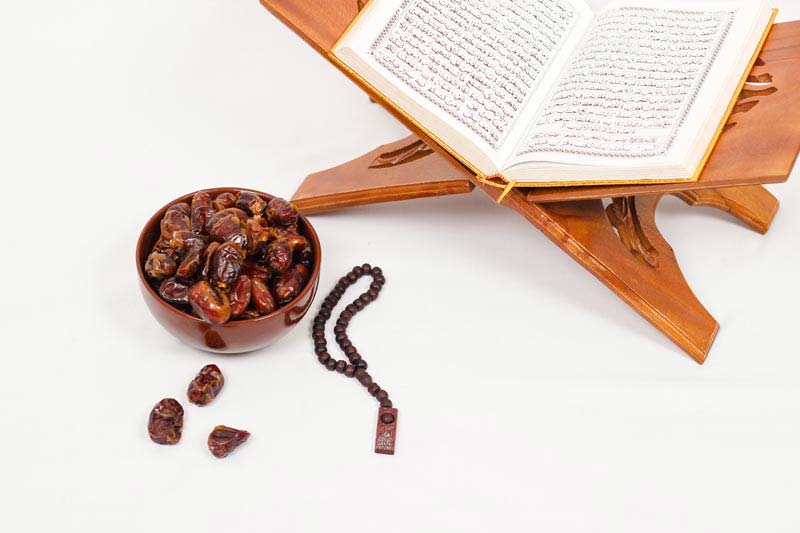 دانلود تصویر رحل قران و افطاری
